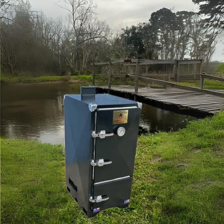 G2 Party Charcoal Smoker with an Additional Latch & Strike