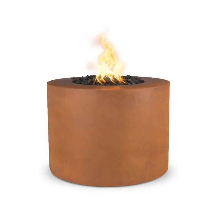 The Outdoor Plus Beverly fire pit corten steel