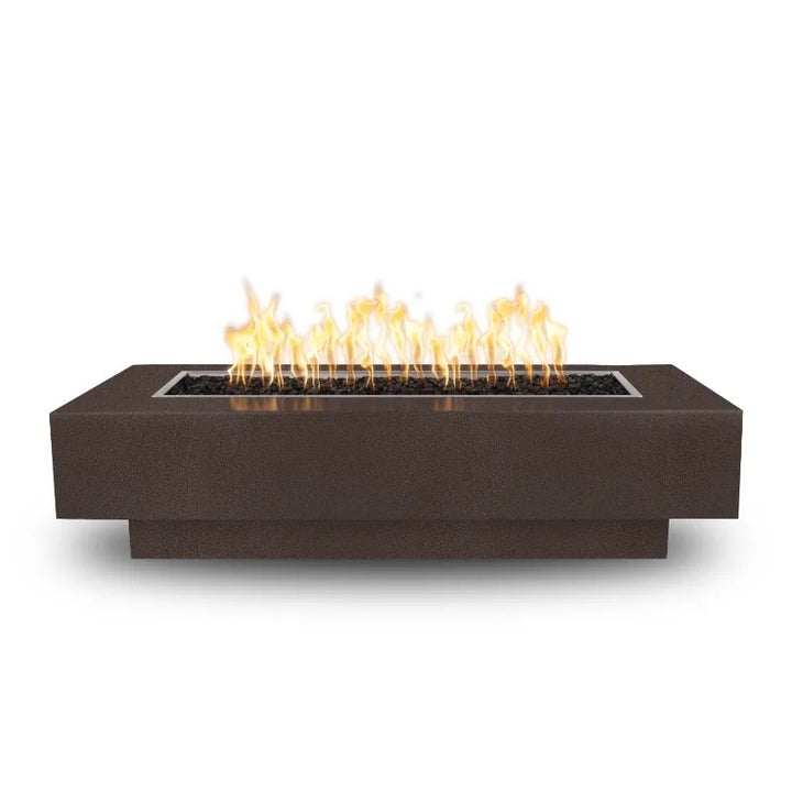 The Outdoor Plus Coronado fire pit copper vein powder coated