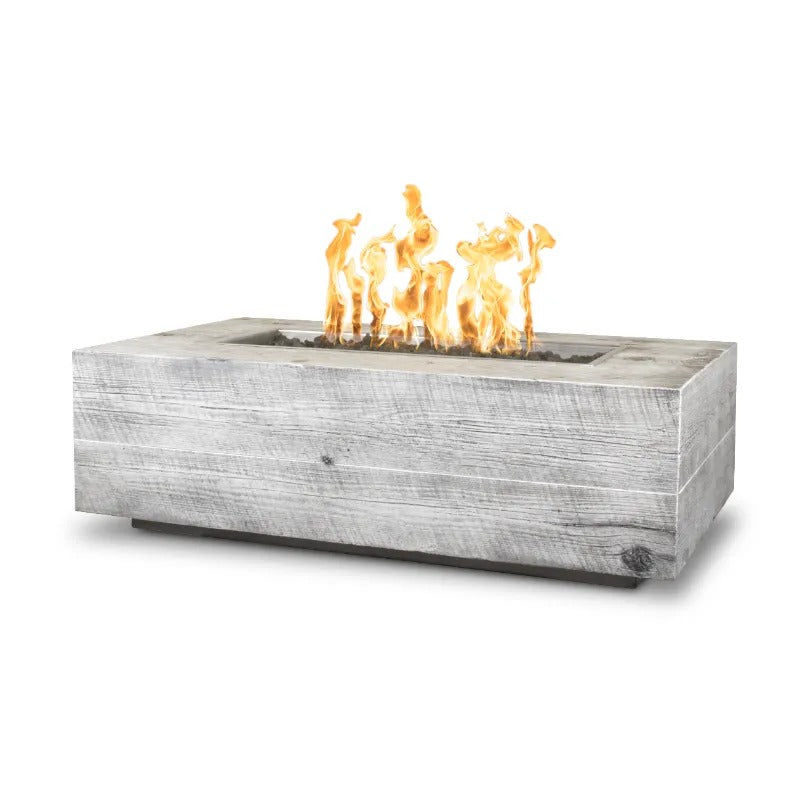 The Outdoor Plus Coronado fire pit ivory wood grain big