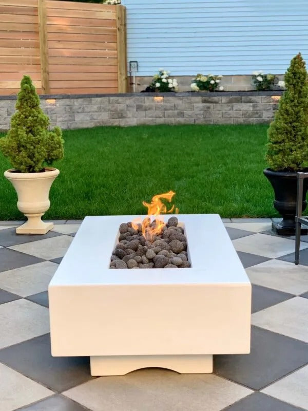 The Outdoor Plus Del Mar 48 inch Limestone side