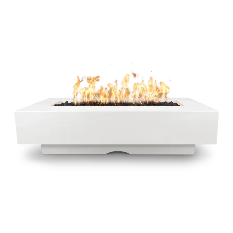 The Outdoor Plus Del Mar fire pit limestone