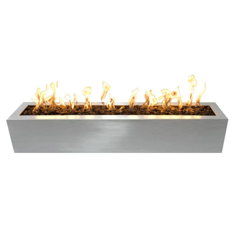 The Outdoor Plus Eaves fire pit stainless steel
