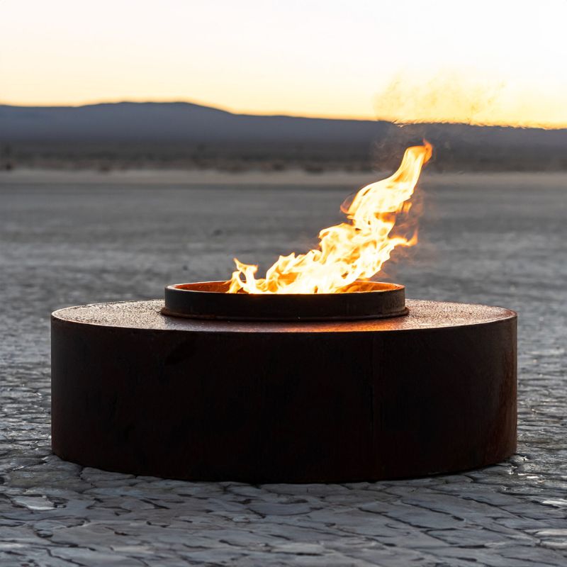 The Outdoor Plus Fire Sculpture The Orbit