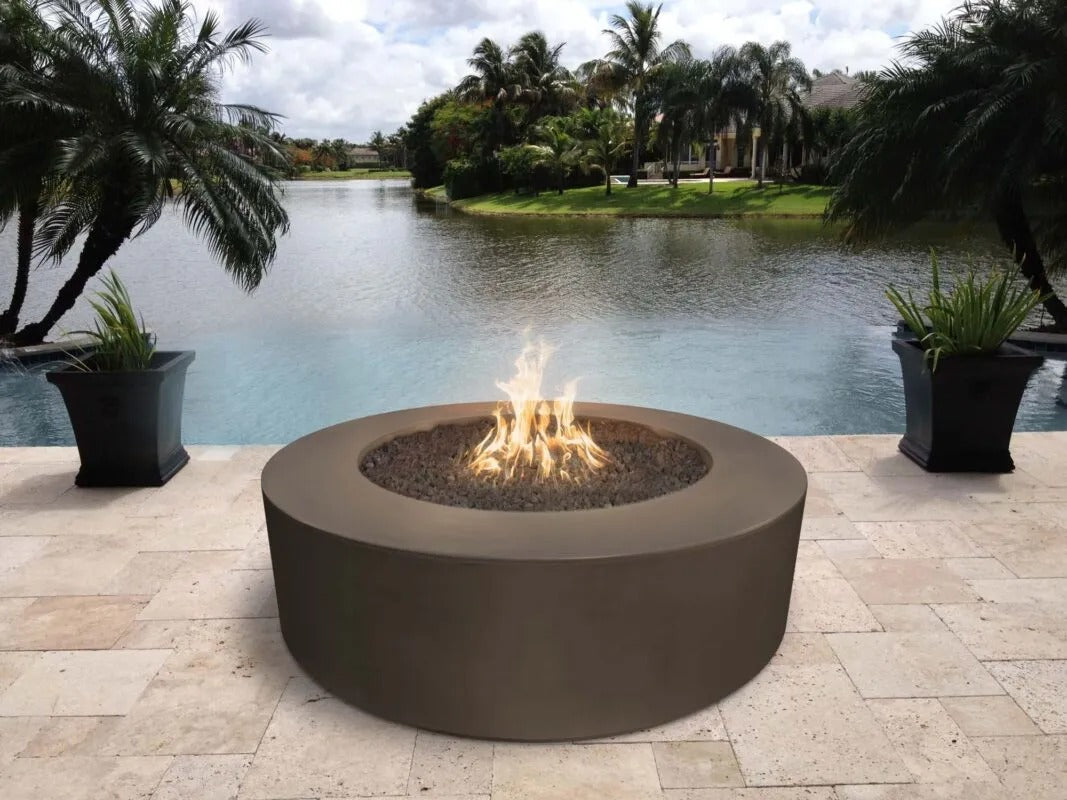 The Outdoor Plus Florence 72 inch lakeside chocolate