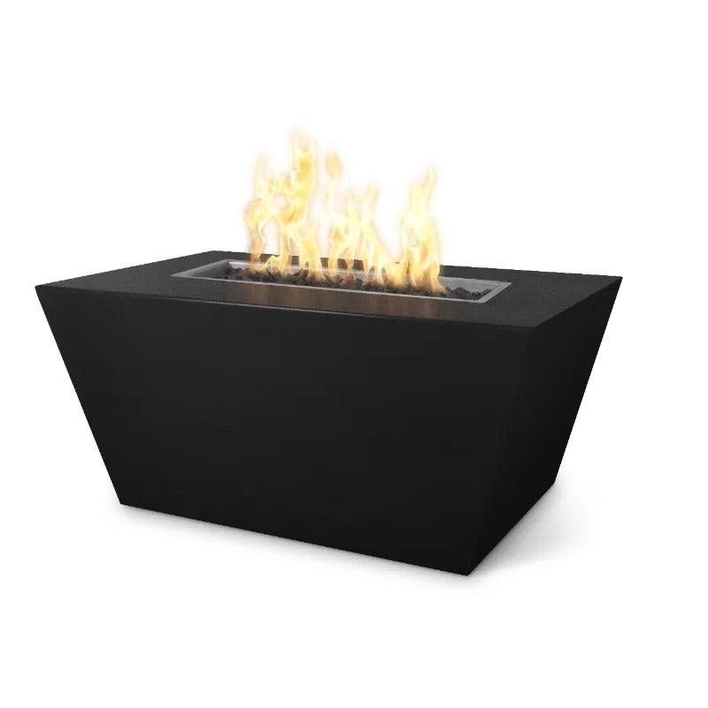 The Outdoor Plus Mesa fire pit black powder coat