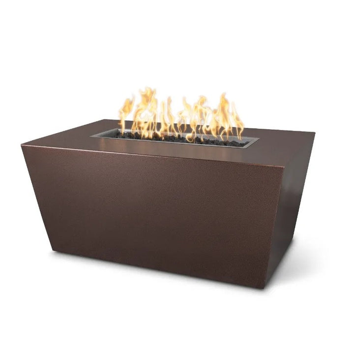 The Outdoor Plus Mesa fire pit copper vein powder coat