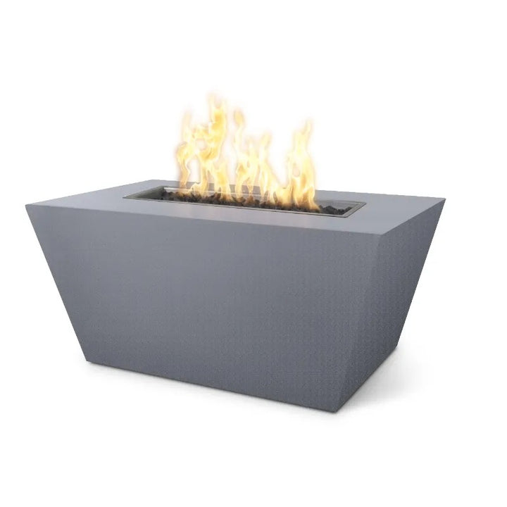 The Outdoor Plus Mesa fire pit gray powder coat