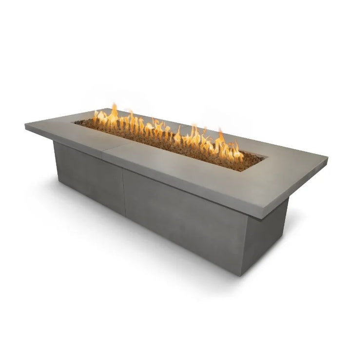 The Outdoor Plus Newport fire table GFRC natural gray
