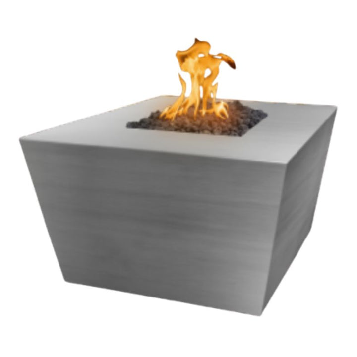 The Outdoor Plus Redan fire pit square stainless steel