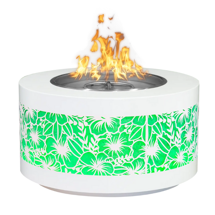 The Outdoor Plus Unity Caribbean fire pit green