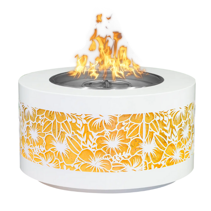 Unity Caribbean Edition LED Fire Pit - Powder Coat - 72" x 24" Tall