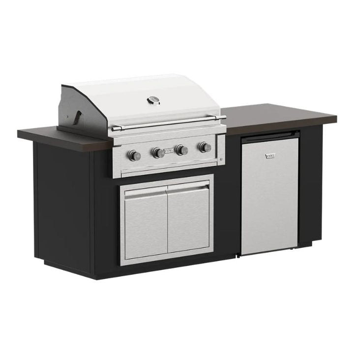 Videl USA Alta 84I outdoor kitchen with fridge