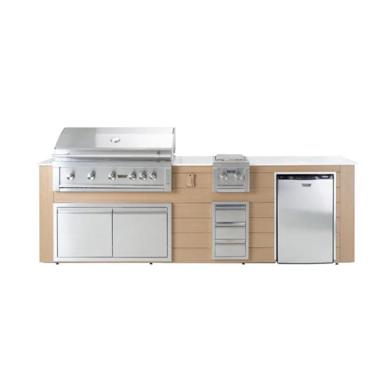 Videl Grills Pacific 112 BBQ Island front view