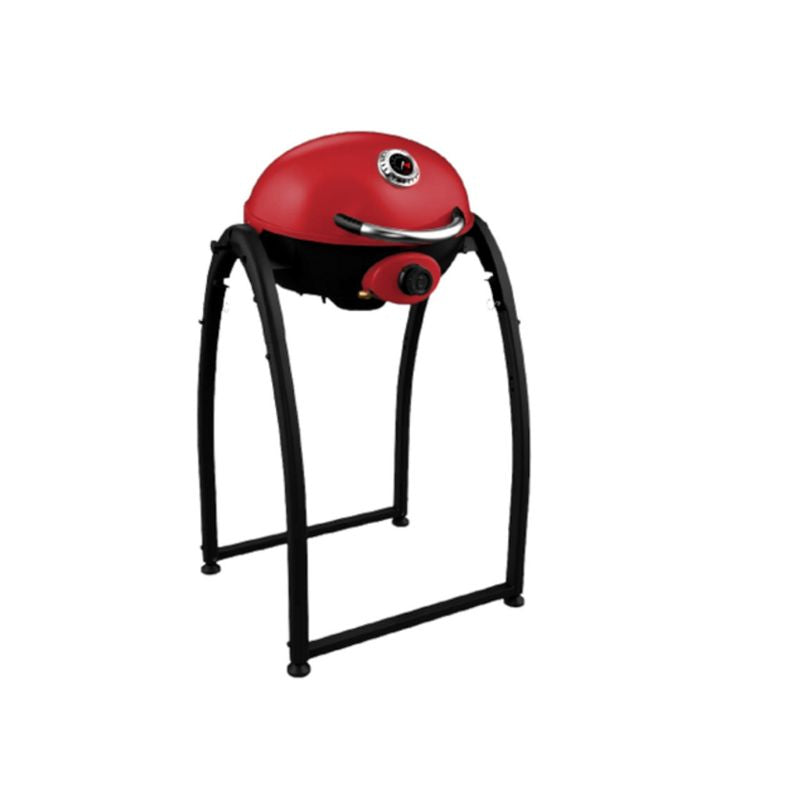 Ziggy By Ziegler & Brown Portable Grill LPG Classic On Stand (Chilli Red)