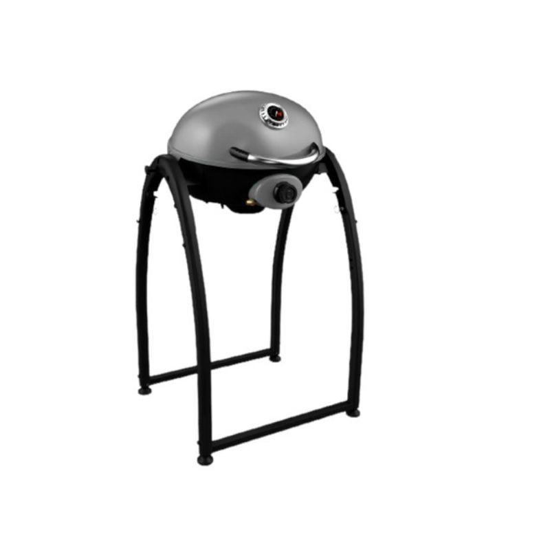 Ziggy By Ziegler & Brown Portable Grill LPG Classic On Stand (Gunmetal Grey)