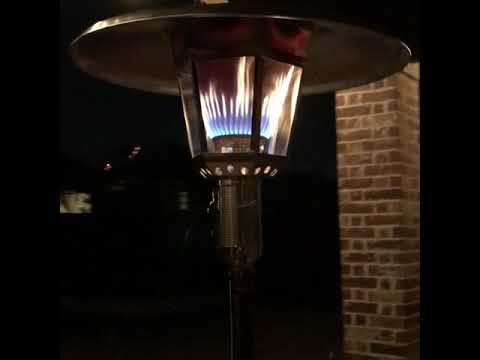 96" Real Flame Propane Patio Heaters - Antique Bronze Finish (41,000 BTU)