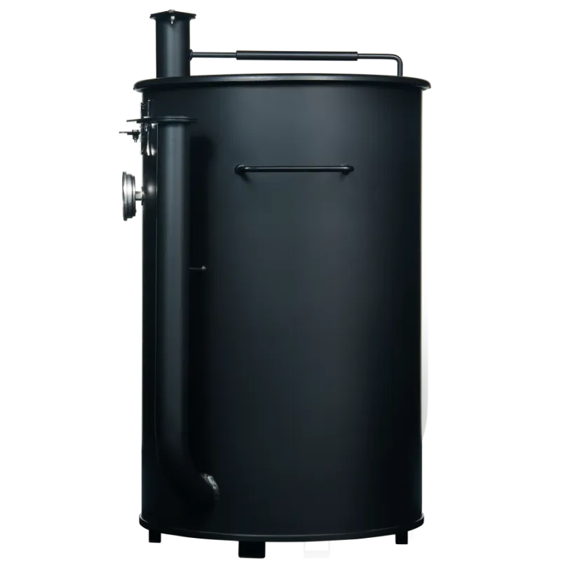 30 Gallon Gateway Drum Smoker Matte Black Left