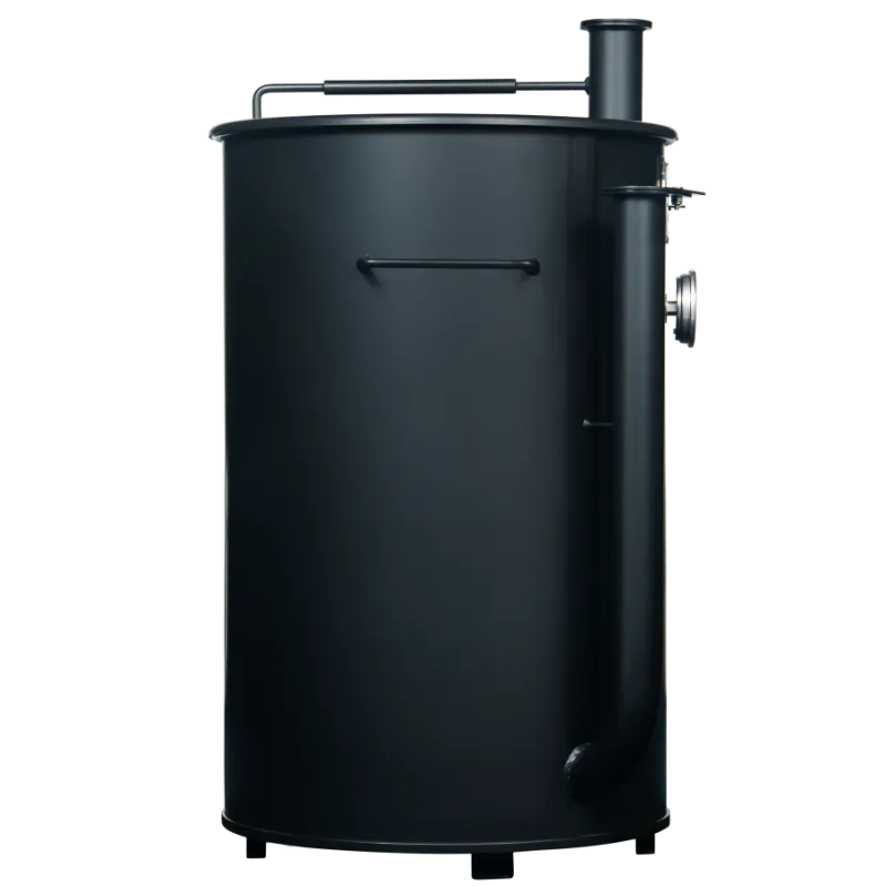 30 Gallon Gateway Drum Smoker Matte Black Right