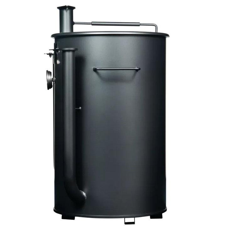 30 Gallon Gateway Drum Smoker Matte Charcoal Left
