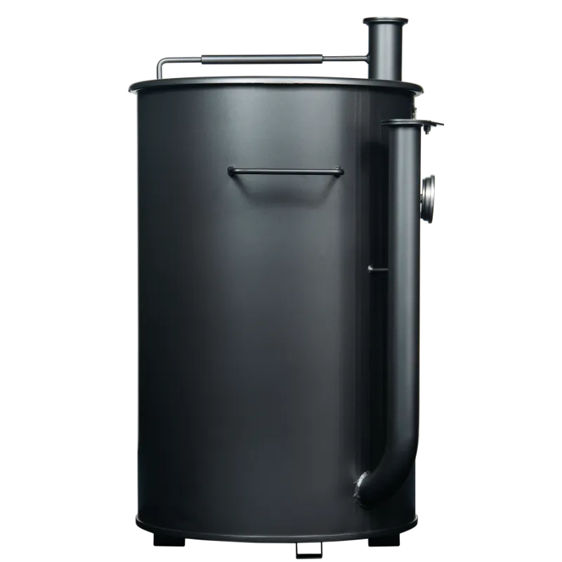 30 Gallon Gateway Drum Smoker Matte Charcoal Right
