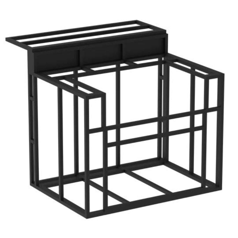 BBQ island frame with bar 48 inch for grill