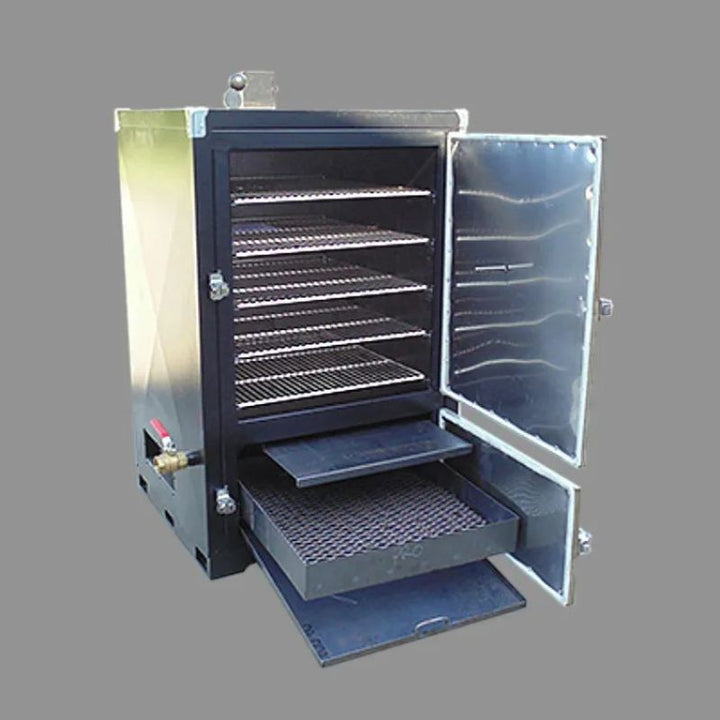 Backwoods Smoker Pro Junior charcoal smoker interior
