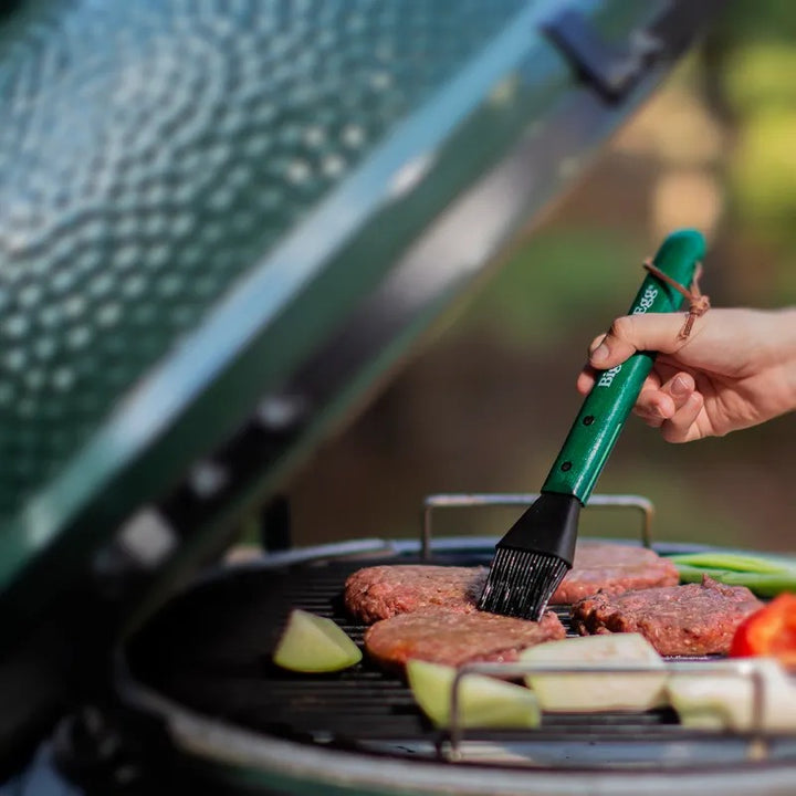 Big Green Egg 3pc BBQ Tool Wood Set brush