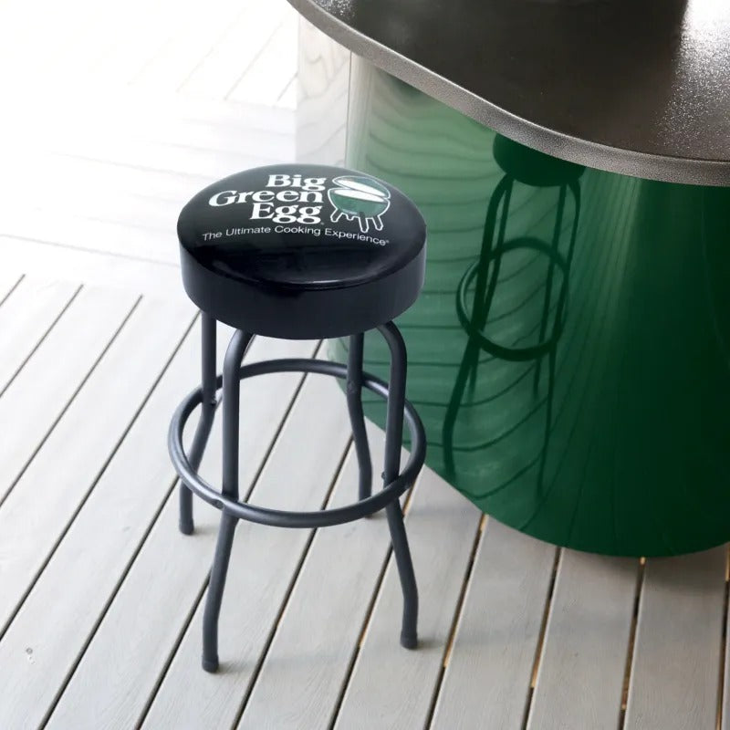 Big Green Egg Bar Stool on set