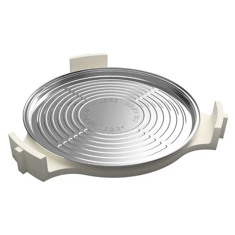 Big Green Egg Disposible drip pan conveggtor
