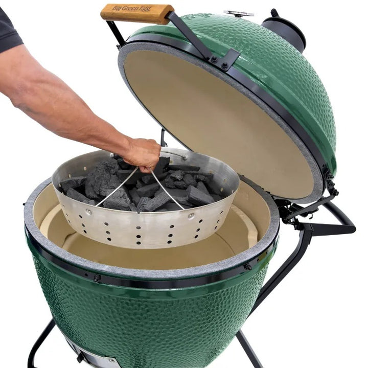 Big Green Egg Fire Bowl action XL