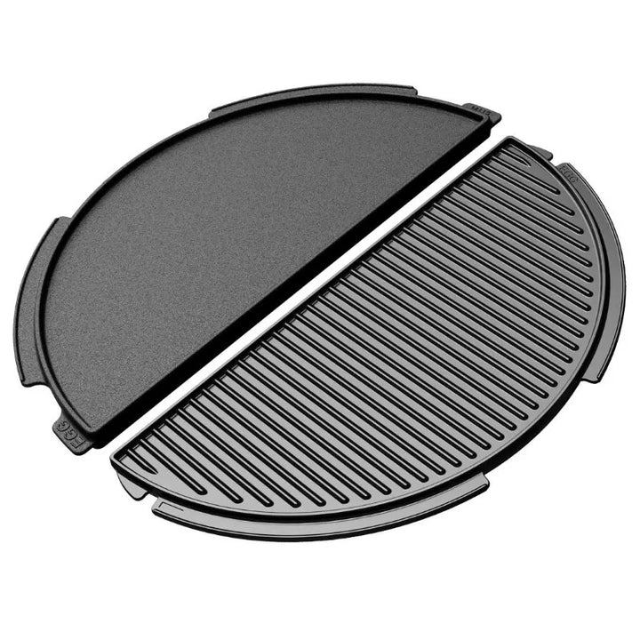 Big Green Egg Half Moon Cast Iron Plancha Griddles