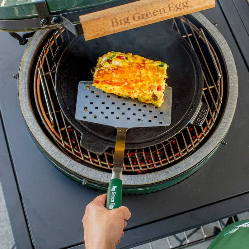 Big Green Egg Spatula Wide flipping omelet