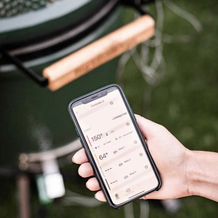 Big Green Egg genius cellphone app controlled