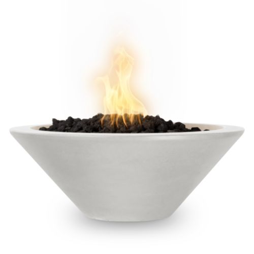 Cazo fire bowl limestone GFRC finish.