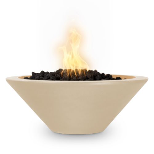 Cazo fire bowl vanilla GFRC finish.