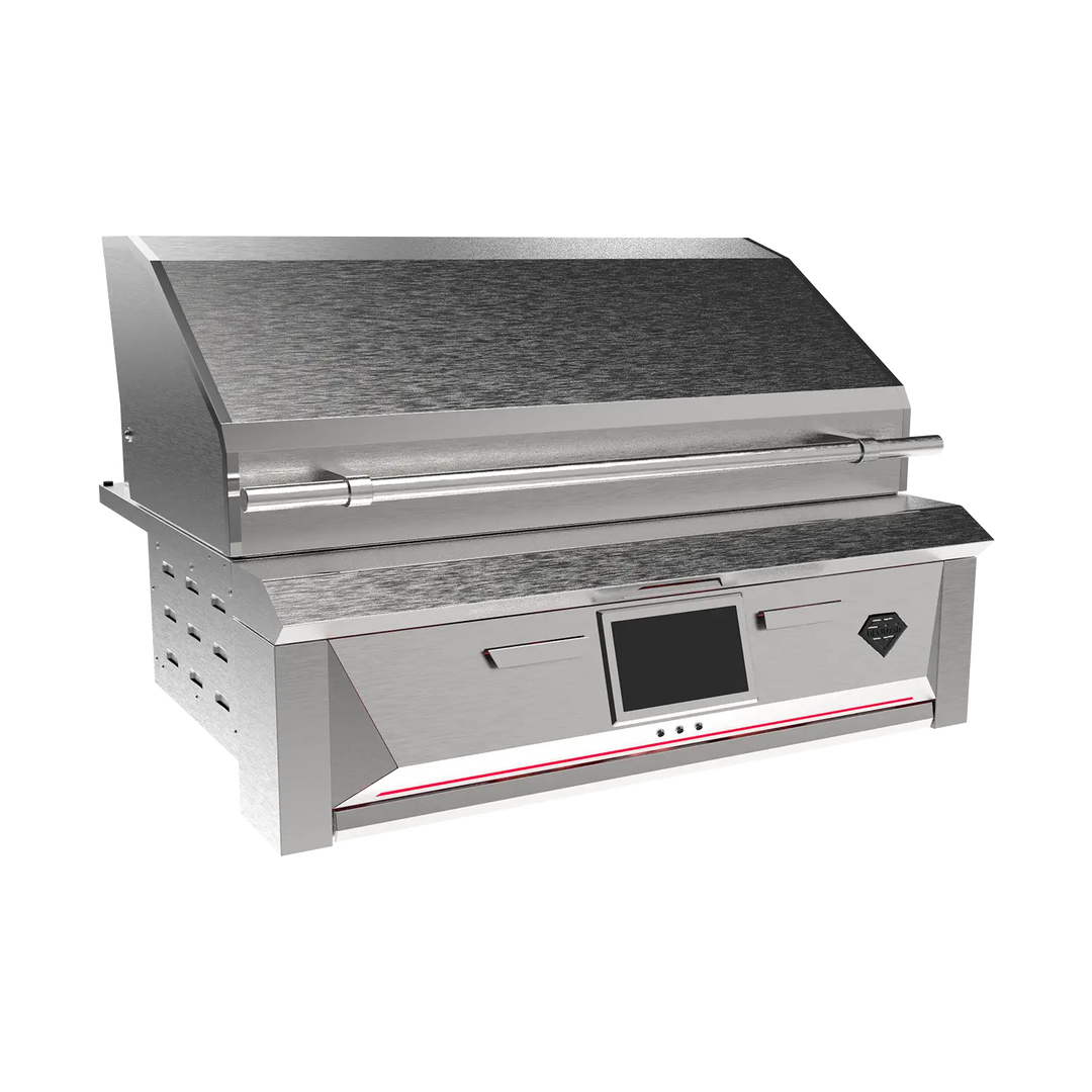 Diamond Pro Pellet Grill Side View