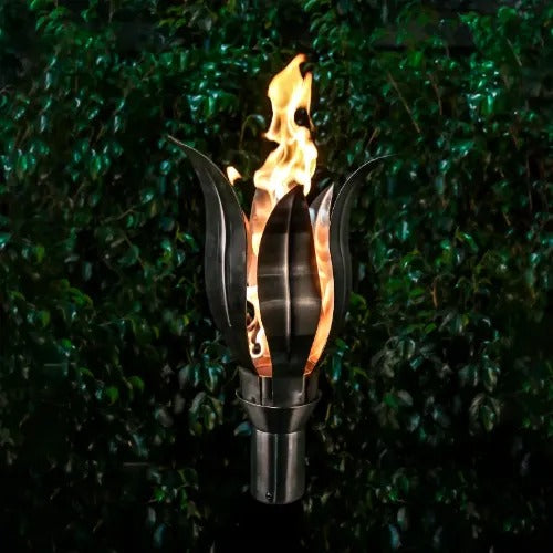 The Outdoor Plus Flower Fire Torch head