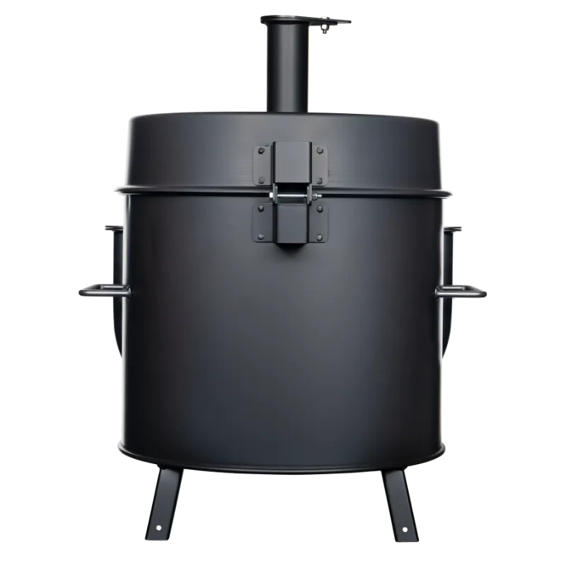 Gateway Smoker Go2 Mini Drum Black Back