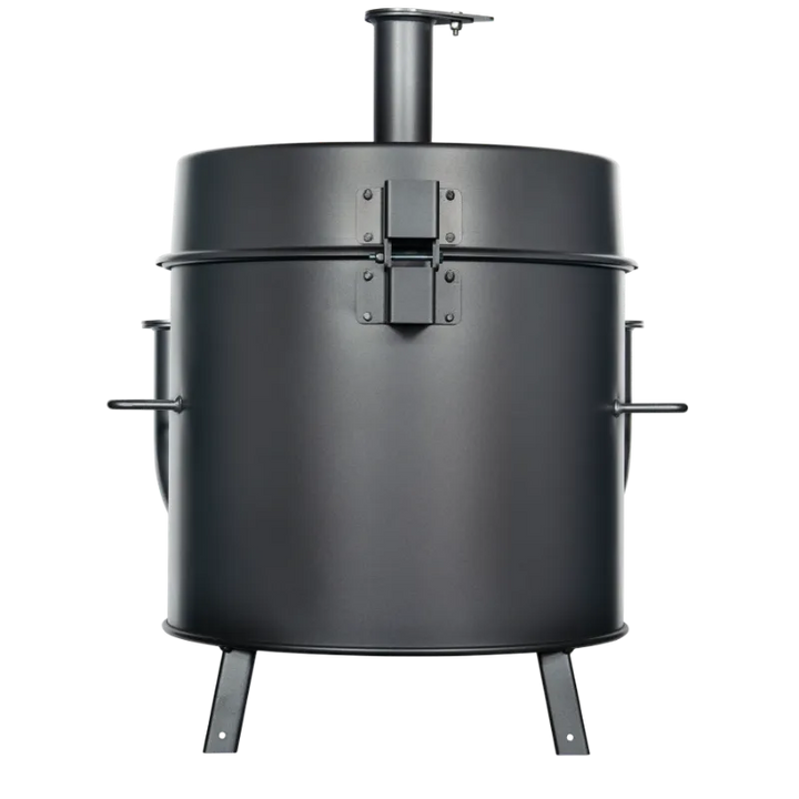 Gateway Smoker Go2 Mini Drum Charcoal Back