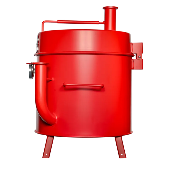 Gateway Smoker Go2 Mini Drum Red Left