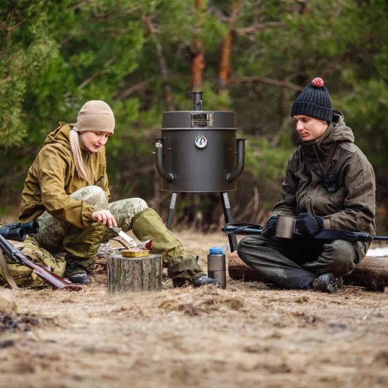 Gateway drum Go2 smoker hunters cooking