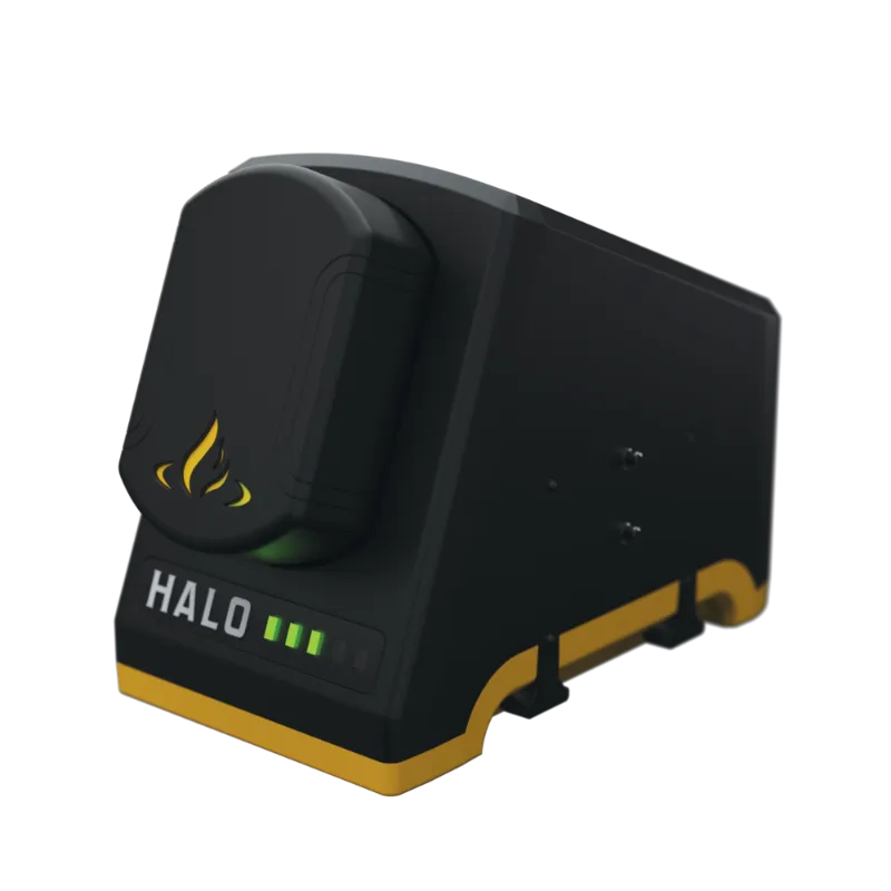 Halo Battery Charging Dock with Rechargeable Battery