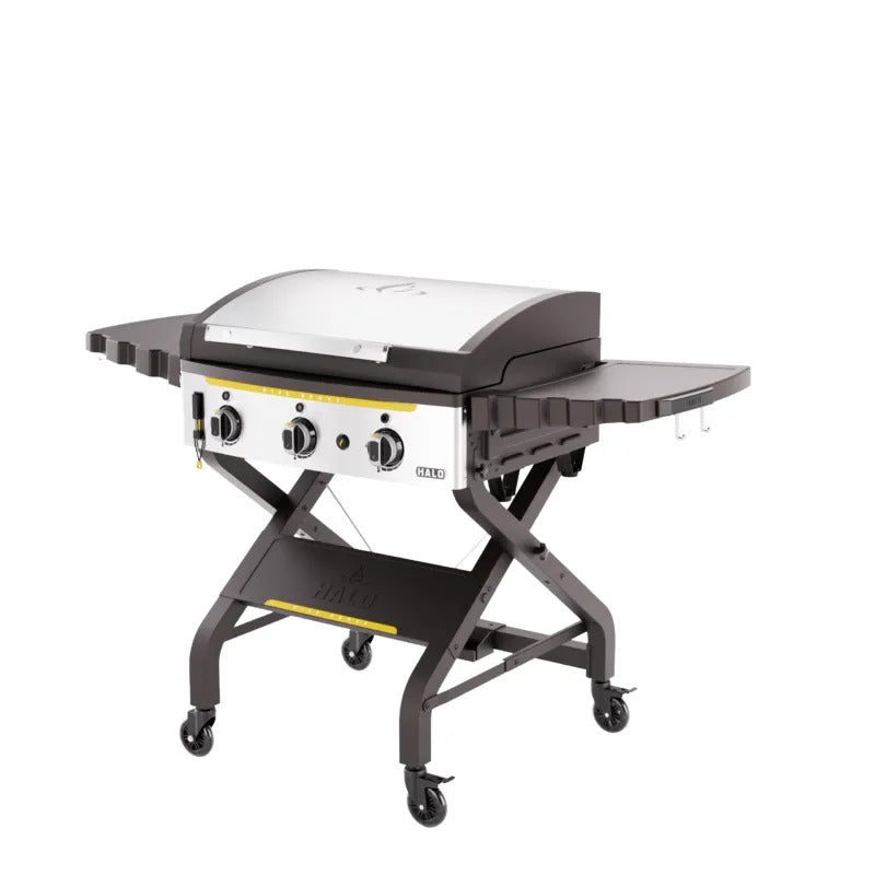 Halo Elite3B Outdoor Griddle closed lid