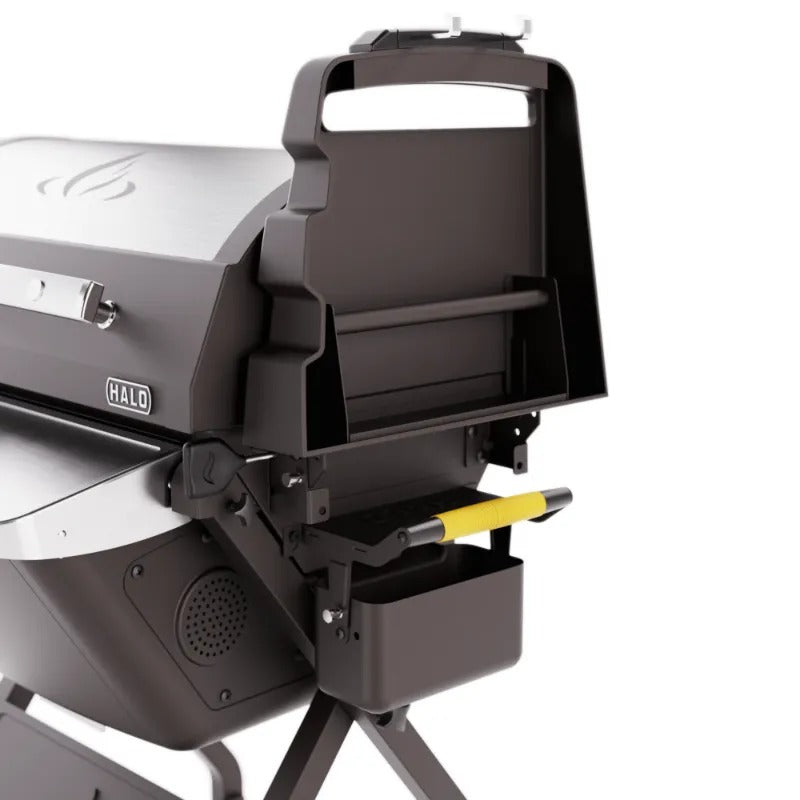 Halo Prime 550 Pellet Grill side view