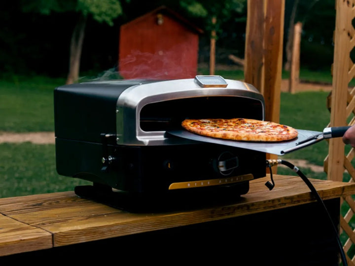 Halo Versa 16 Pizza Oven finished pizza