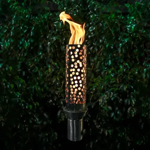 The Outdoor Plus Honeycomb Fire Torch head