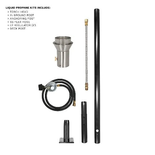 The Outdoor Plus complete propane fire torch kit.