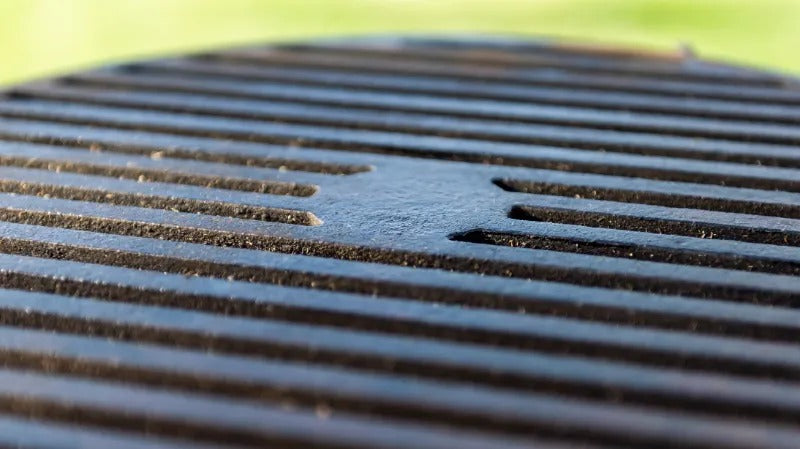 A close up view of a Mojave grill top.