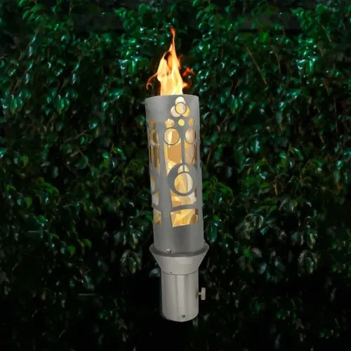 The Outdoor Plus Mosaic Fire Torch head